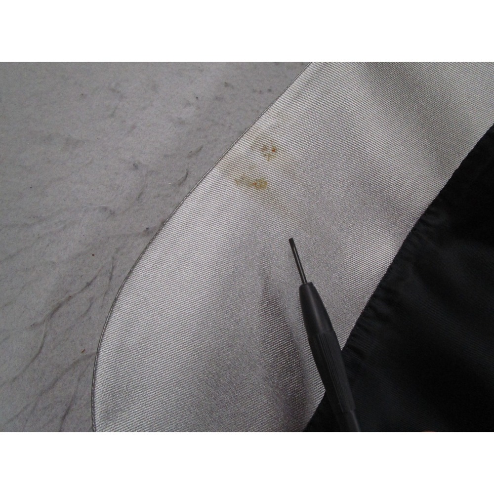 Balenciaga Paris Suit Mens 48 IT Metallic Silver Silk Made in Italy READ* - Picture 8 of 16